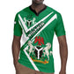Nigeria Coat Of Arms Sporty Style Rugby Jersey