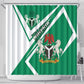 Nigeria Coat Of Arms Sporty Style Shower Curtain