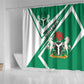 Nigeria Coat Of Arms Sporty Style Shower Curtain