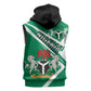 Nigeria Coat Of Arms Sporty Style Sleeveless Zip Hoodie - African Pride