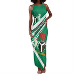 Nigeria Coat Of Arms Sporty Style Tank Maxi Dress
