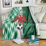 Custom Nigeria Football Blanket Go Champions