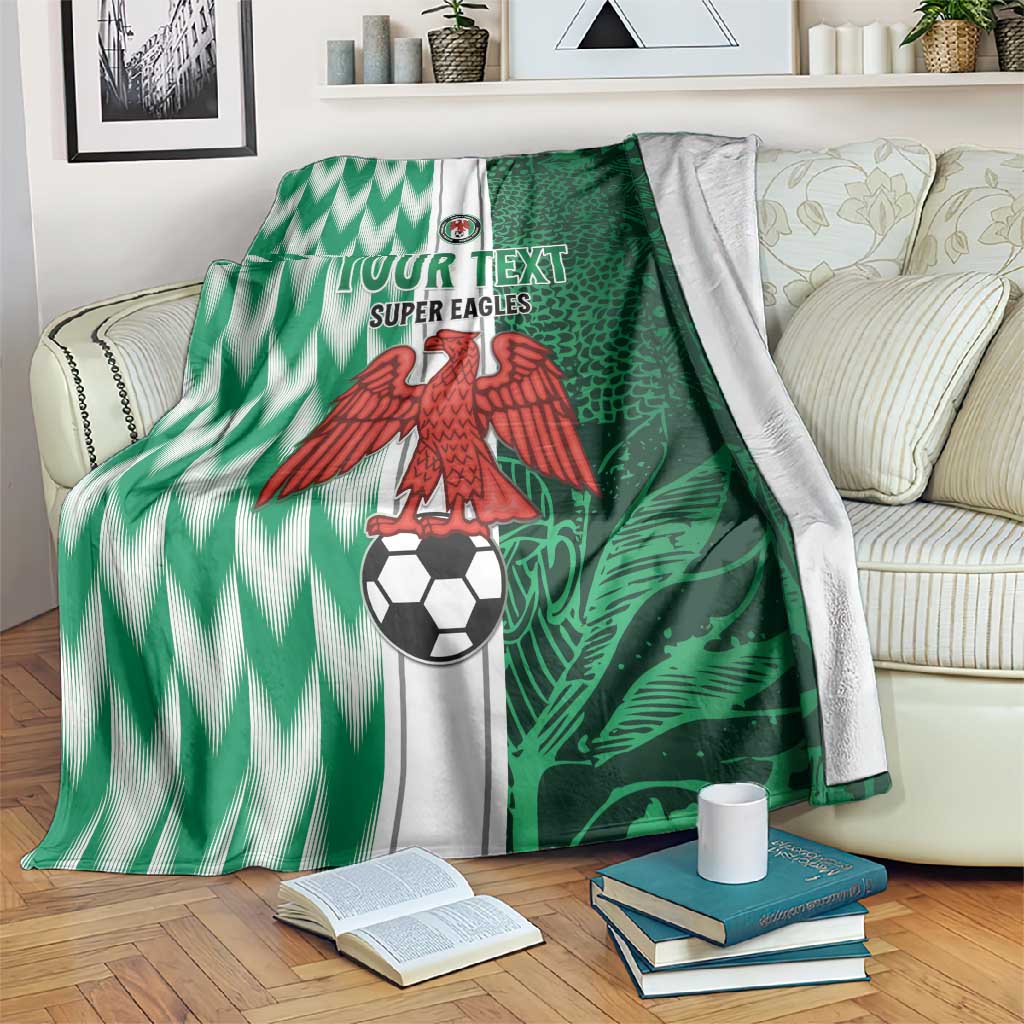 Custom Nigeria Football Blanket Go Champions