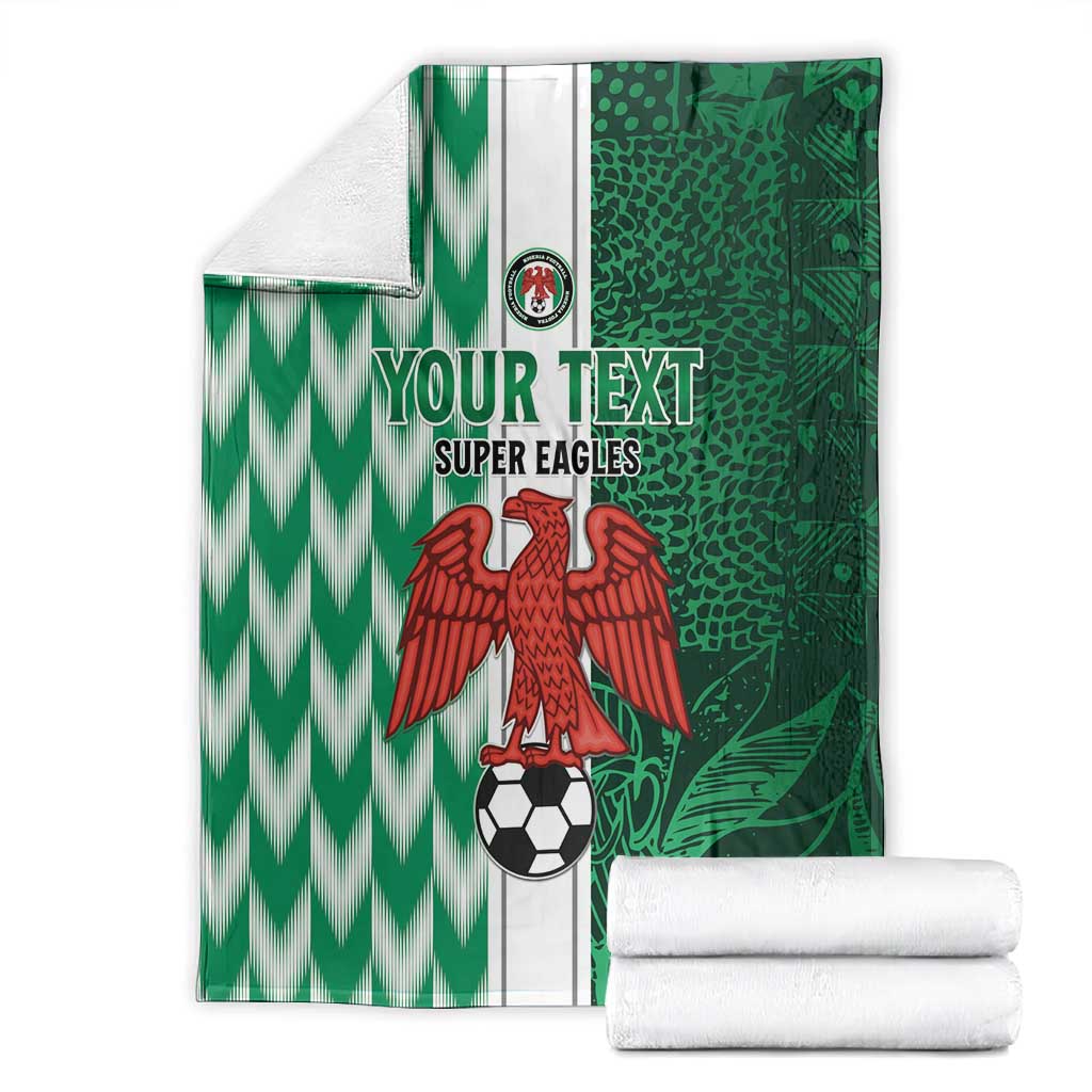 Custom Nigeria Football Blanket Go Champions