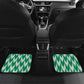 Custom Nigeria Football Car Mats Go Champions