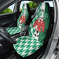 Custom Nigeria Football Car Seat Cover Go Champions