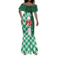 Custom Nigeria Football Mermaid Dress Go Champions