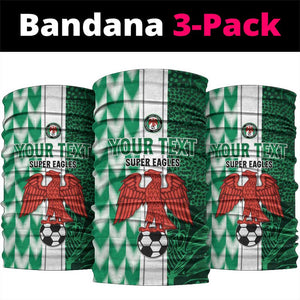 Custom Nigeria Football Neck Gaiter Go Champions LT15