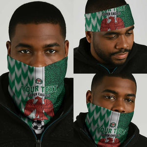 Custom Nigeria Football Neck Gaiter Go Champions LT15