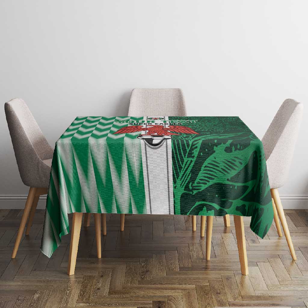 Custom Nigeria Football Tablecloth Go Champions