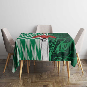 Custom Nigeria Football Tablecloth Go Champions