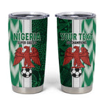 Custom Nigeria Football Tumbler Cup Go Champions