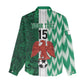 Custom Nigeria Football Women Casual Shirt Go Champions