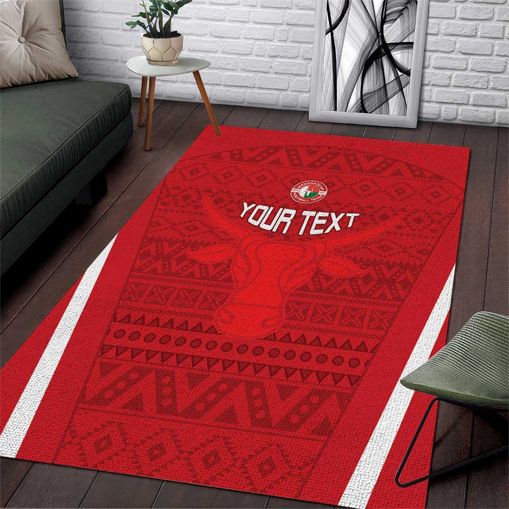 Custom Madagascar Football Area Rug Go Champions