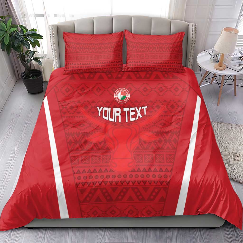 Custom Madagascar Football Bedding Set Go Champions