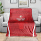 Custom Madagascar Football Blanket Go Champions