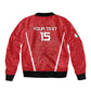 Custom Madagascar Football Bomber Jacket Go Champions