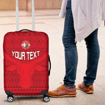 Custom Madagascar Football Luggage Cover Go Champions