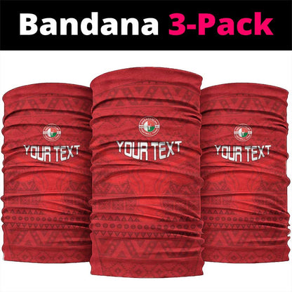 Custom Madagascar Football Neck Gaiter Go Champions LT15