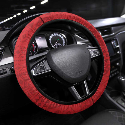 Madagascar Football Steering Wheel Cover Go Champions