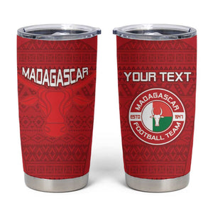 Custom Madagascar Football Tumbler Cup Go Champions