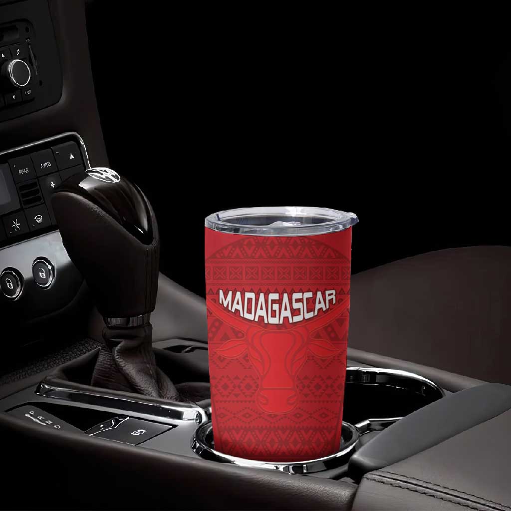 Custom Madagascar Football Tumbler Cup Go Champions