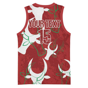 Custom Madagascar Football Basketball Jersey Allez Barea LT15