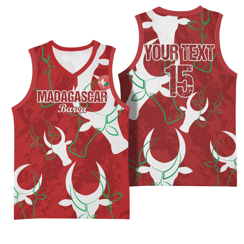 Custom Madagascar Football Basketball Jersey Allez Barea LT15