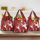 Custom Madagascar Football Grocery Bag Allez Barea