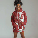 Custom Madagascar Football Hoodie Dress Allez Barea