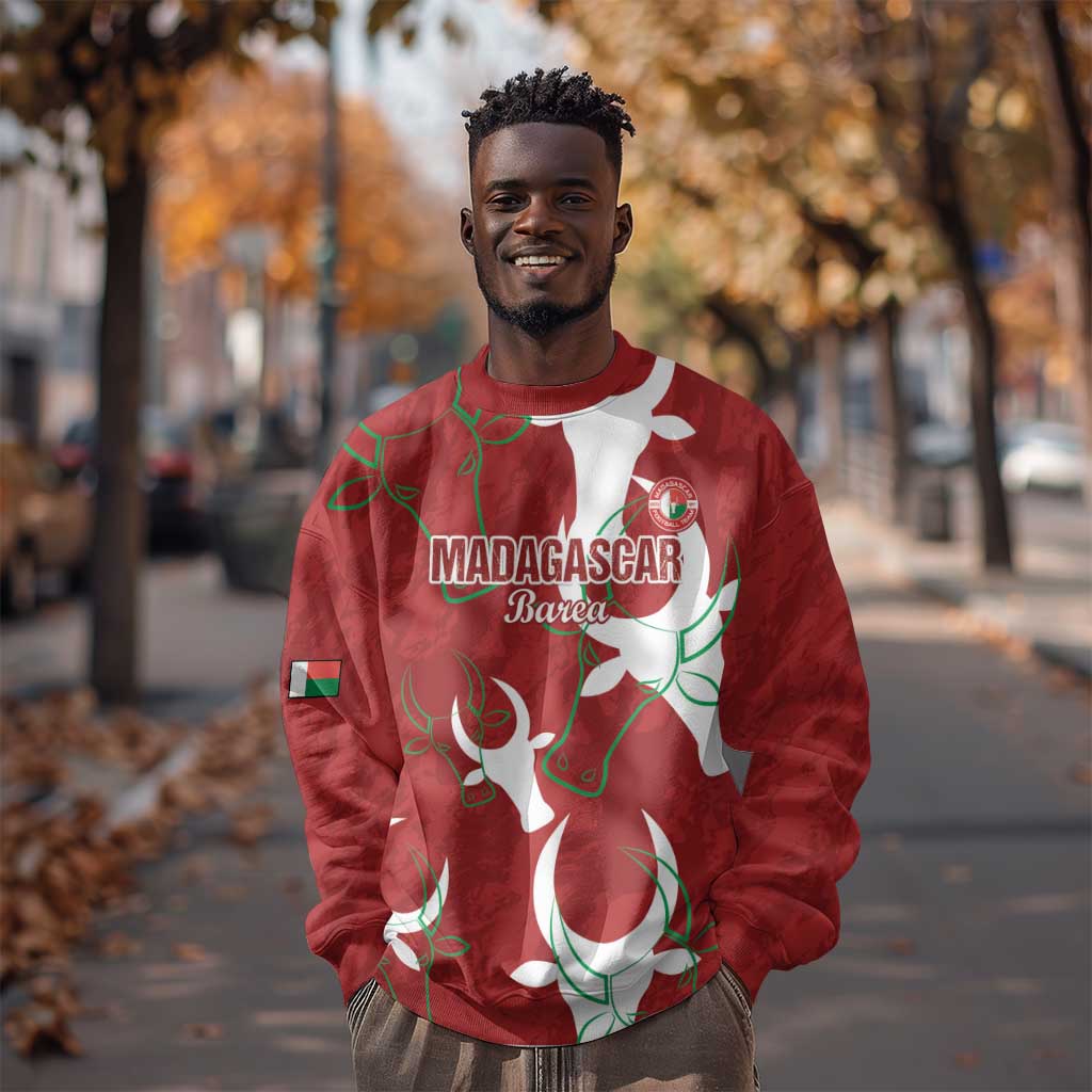 Custom Madagascar Football Sweatshirt Allez Barea