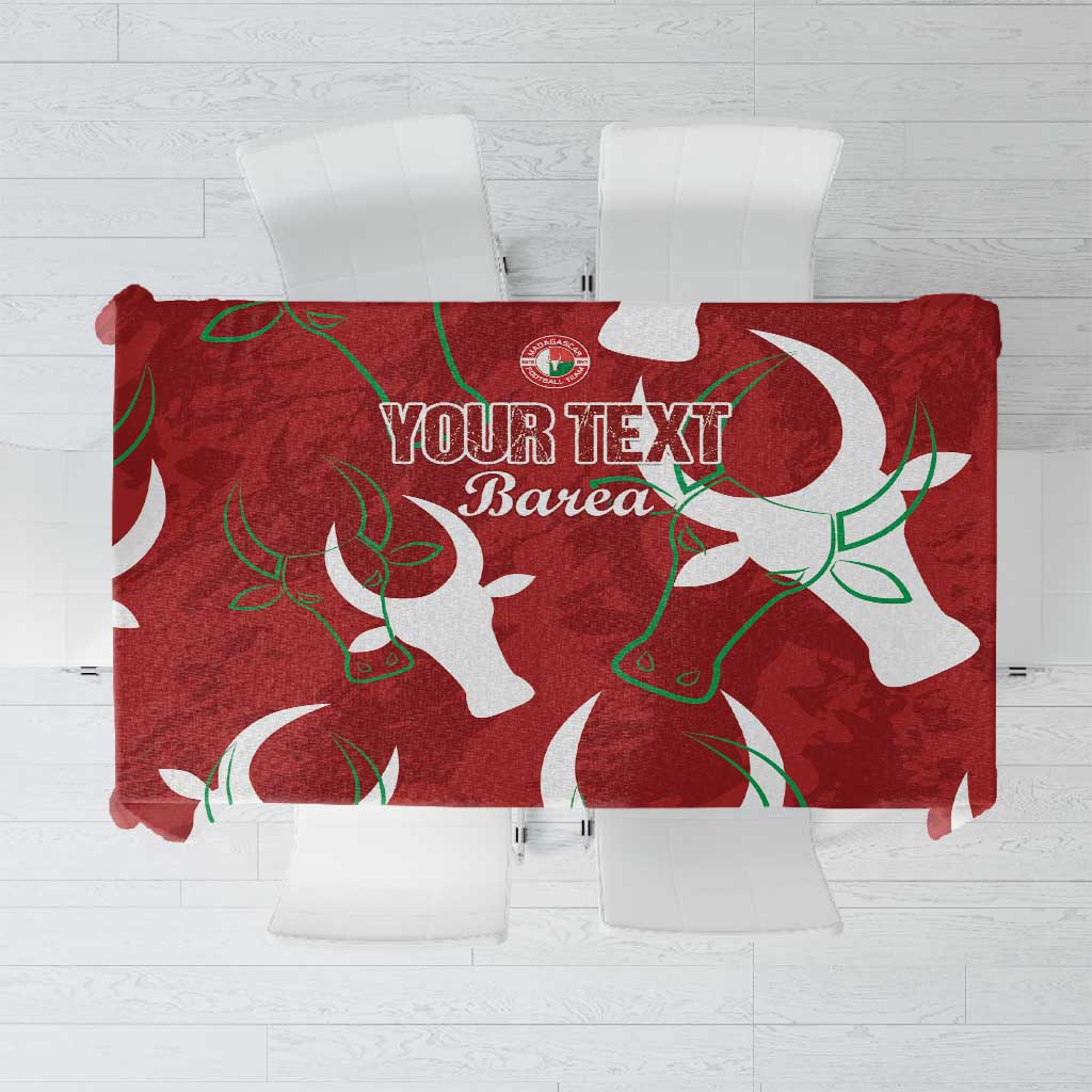 Custom Madagascar Football Tablecloth Allez Barea