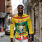 Personalized Happy Benin National Day Long Sleeve Button Shirt Fraternite Justice Travail