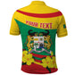 Personalized Happy Benin National Day Polo Shirt Fraternite Justice Travail