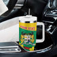 Personalized Happy Benin National Day Tumbler With Handle Fraternite Justice Travail