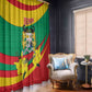 Happy Benin National Day Window Curtain Fraternite Justice Travail