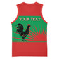 Personalized Angola Basketball Jersey UNITA Party Flag Style LT15