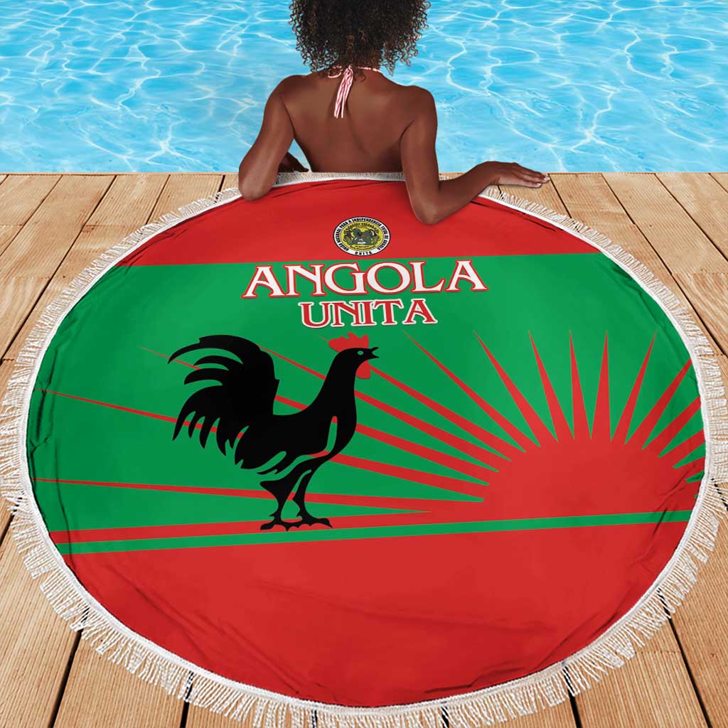 Angola Beach Blanket UNITA  Party Flag Style