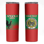 Personalized Angola Skinny Tumbler UNITA  Party Flag Style