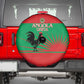 Angola Spare Tire Cover UNITA  Party Flag Style