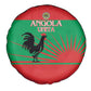 Angola Spare Tire Cover UNITA  Party Flag Style