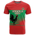Personalized Angola T shirt UNITA  Party Flag Style