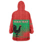 Personalized Angola Wearable Blanket Hoodie UNITA  Party Flag Style