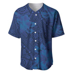 Afro Hibiscus Tropical Baseball Jersey ShweShwe African Pattern - African Pride