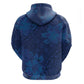 Afro Hibiscus Tropical Hoodie ShweShwe African Pattern - African Pride