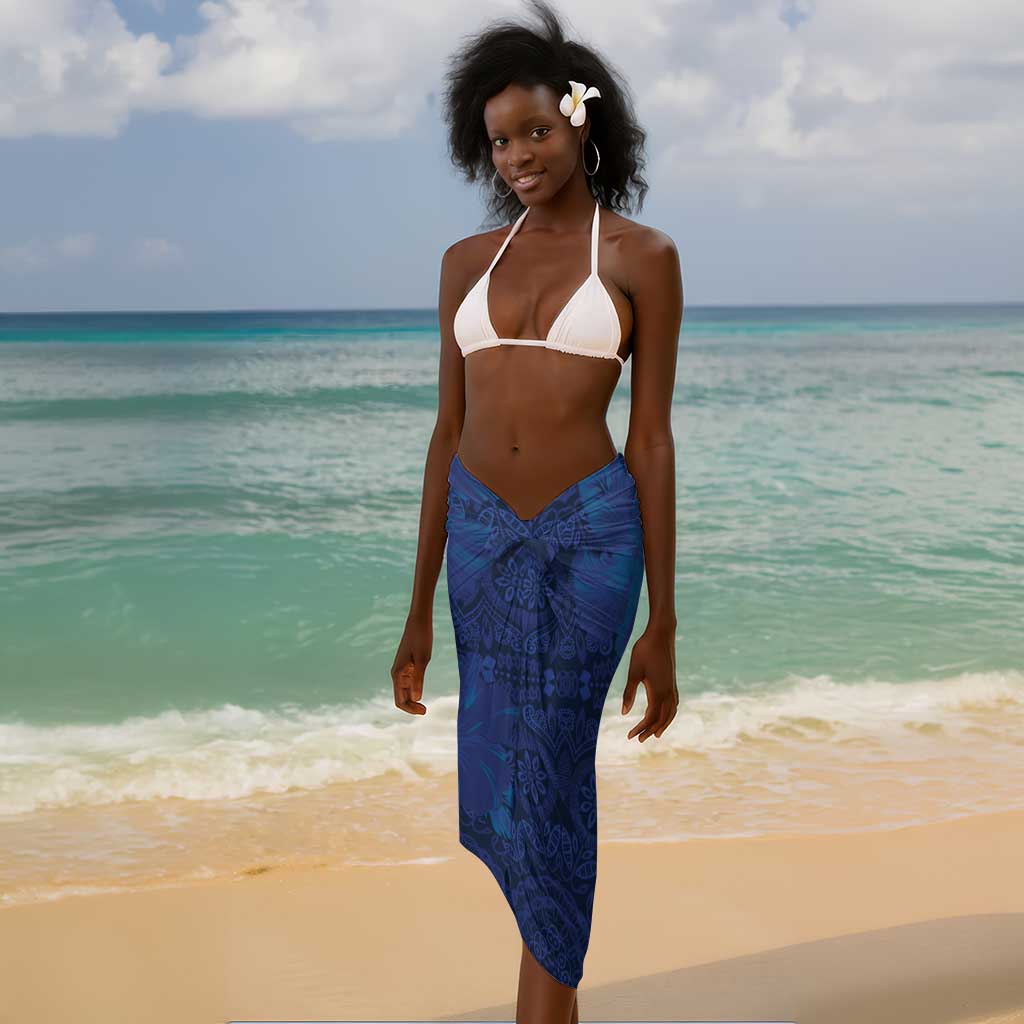 Afro Hibiscus Tropical Sarong ShweShwe African Pattern - African Pride