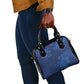 Afro Hibiscus Tropical Shoulder Handbag ShweShwe African Pattern - African Pride