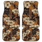 Afro Hibiscus Tropical Car Mats African Pattern - African Pride