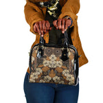 Afro Hibiscus Tropical Shoulder Handbag African Pattern - African Pride