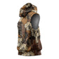 Afro Hibiscus Tropical Sleeveless Hoodie African Pattern - African Pride